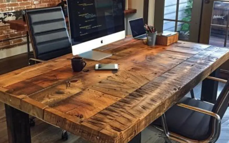 Reclaimed Wood Desk