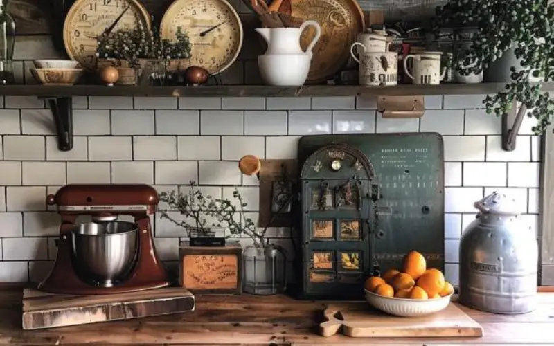 Vintage Accents and Found Objects