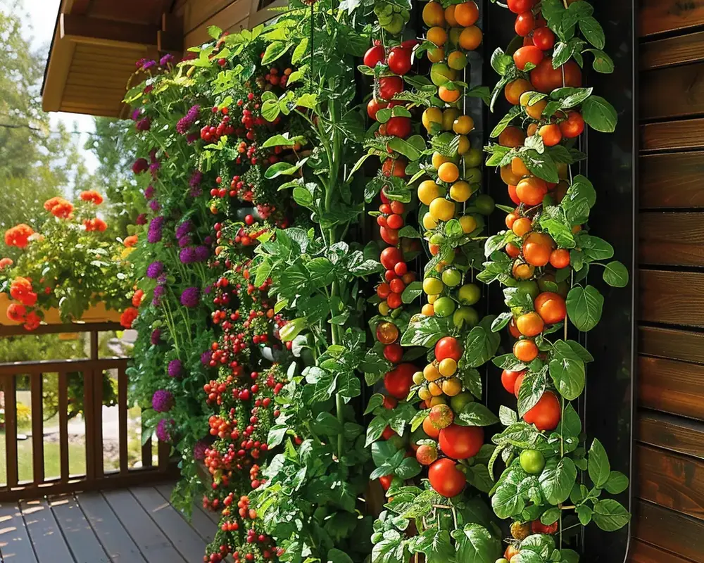 Garden Ideas for Small Spaces and Maximum Yield: Vertical Gardening.