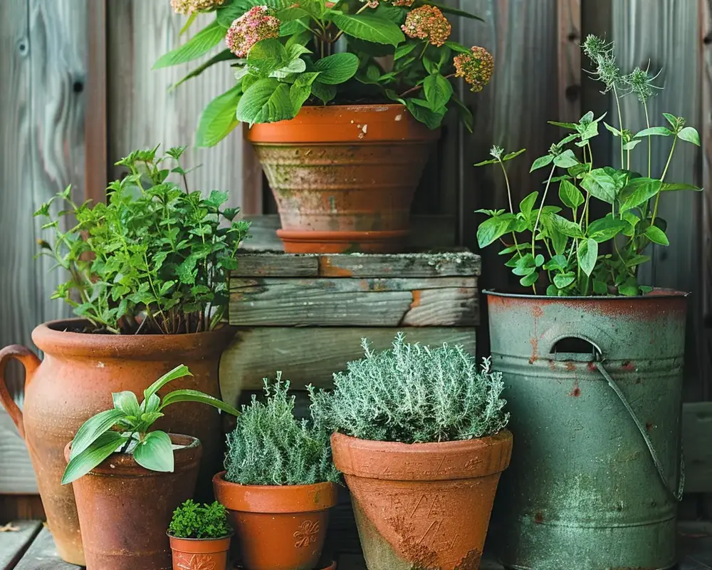 Planning Your Container Garden Oasis: Choosing the Right Containers.