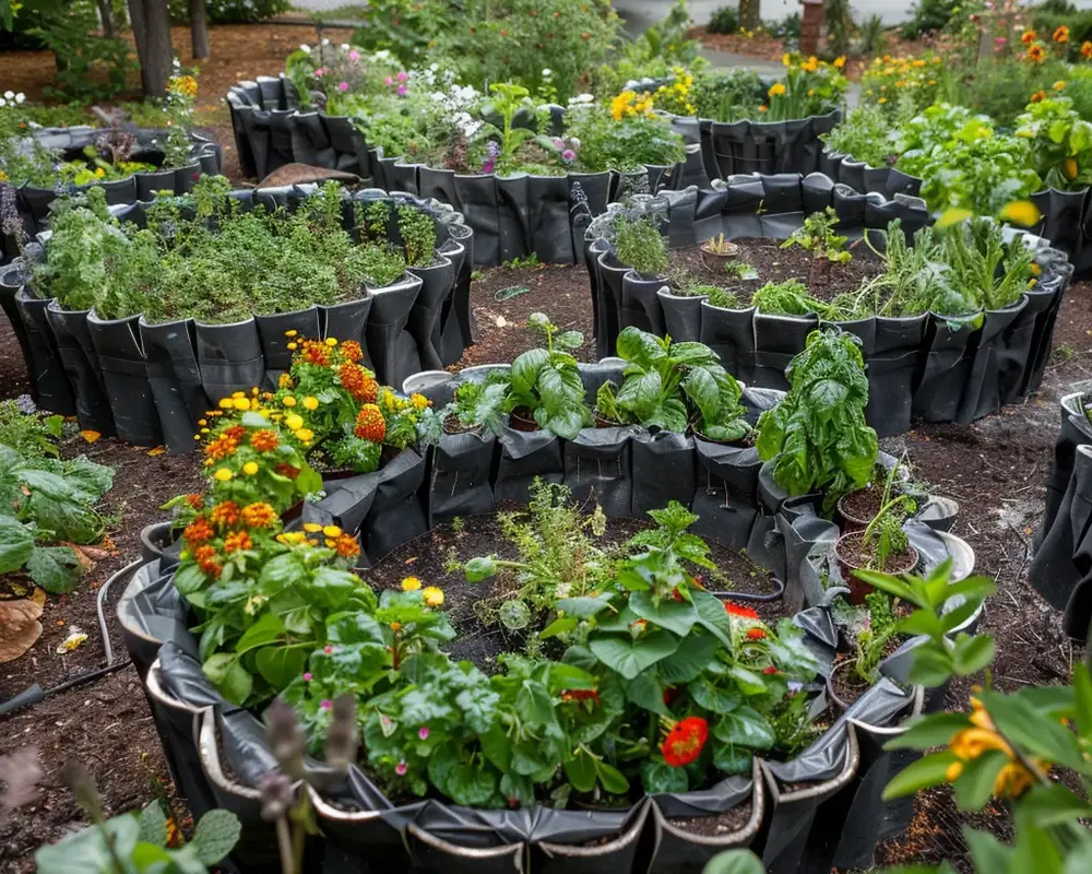 Inspiring Vegetable Garden Design Ideas: Get Creative with Your Layout: Keyhole Gardens.