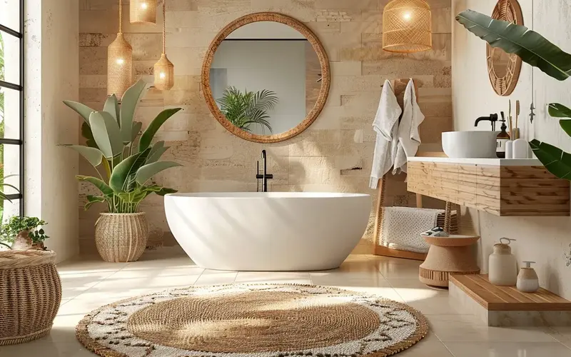 Modern Boho Bathroom Ideas