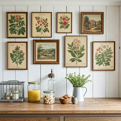 Vintage Art Prints, Whimsical Touch