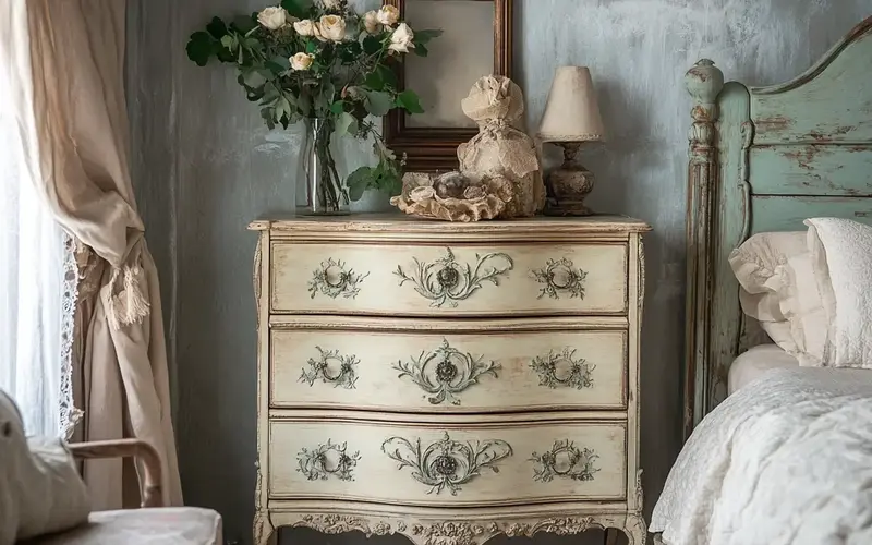 Antique Furniture as Centerpieces: