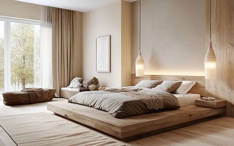 Bedroom: Minimalist Retreat: