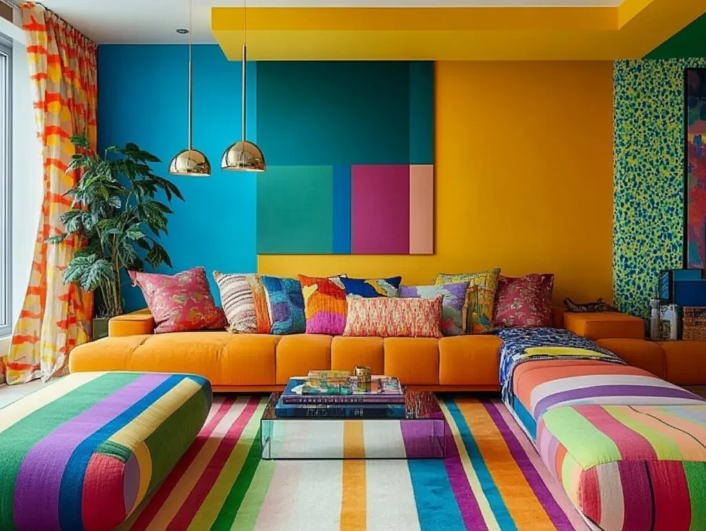 Bold, Colorful Walls: