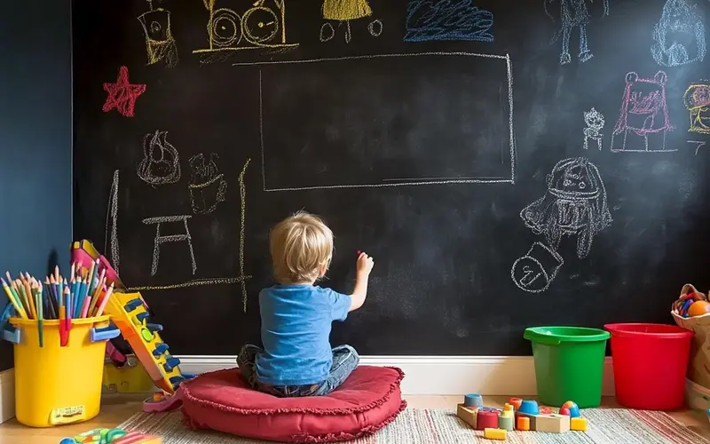 Chalkboard Walls: