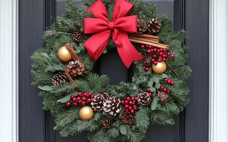 Classic Christmas Wreath: