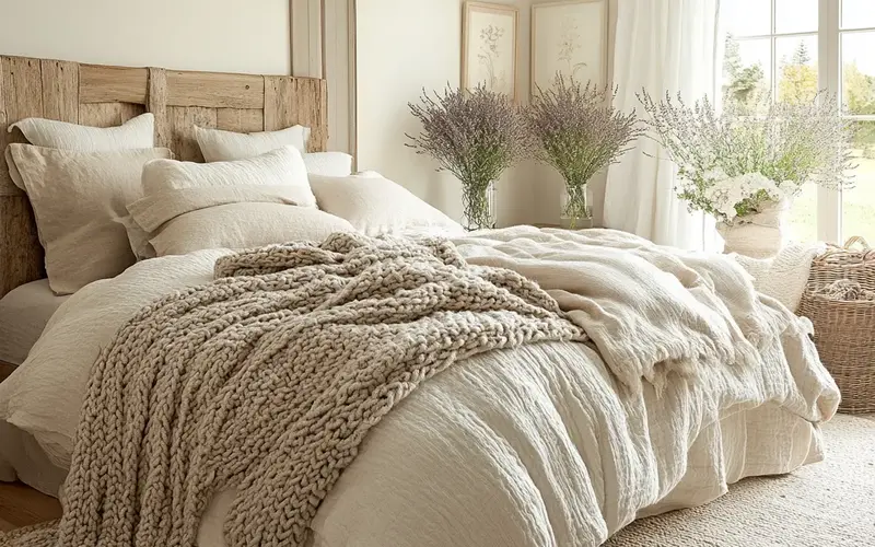 Cozy Neutrals (Irish-Inspired Bedroom): 