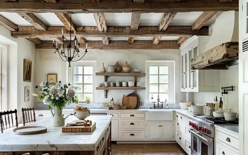 Exposed Beams, Modern Twist: