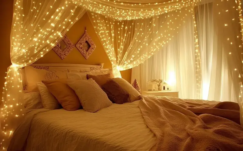 Fairy Light Canopy: