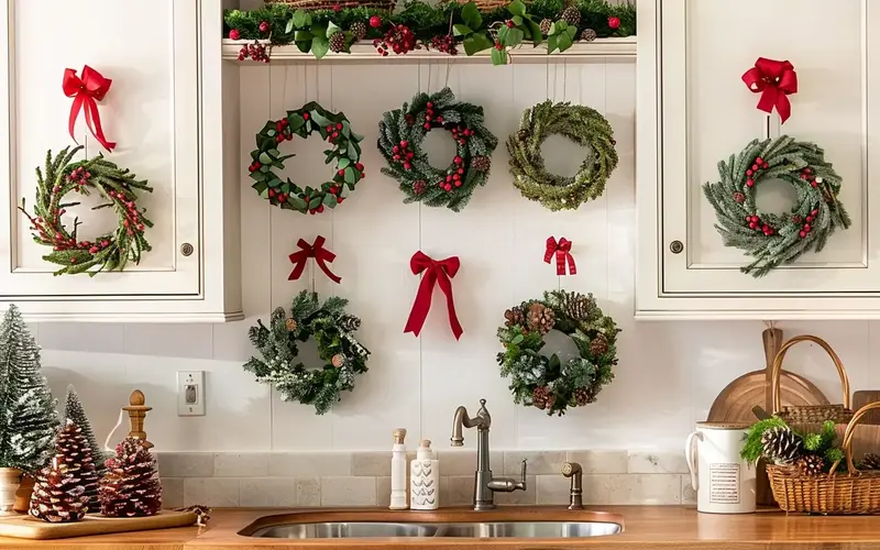 Miniature Wreaths: 