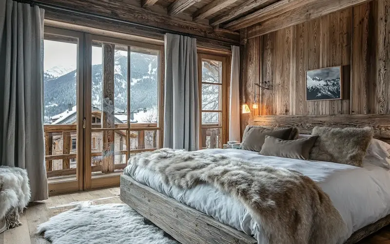 Rustic Chalet Charm (Swiss-Inspired Bedroom):