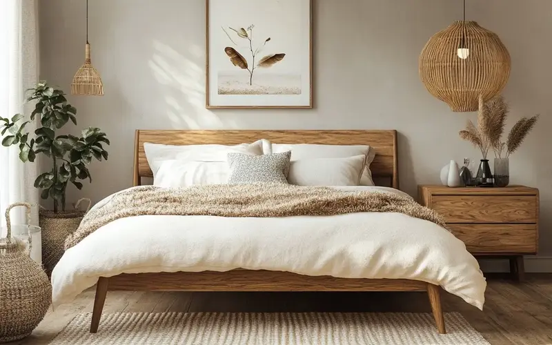 Mid-Century Inspired Bedroom: Scandinavian Simplicity: