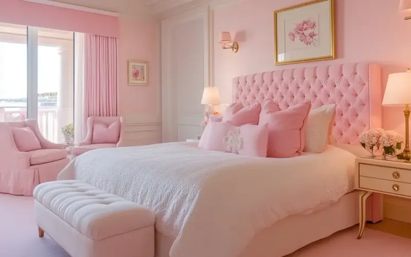 Soft Pink Walls: