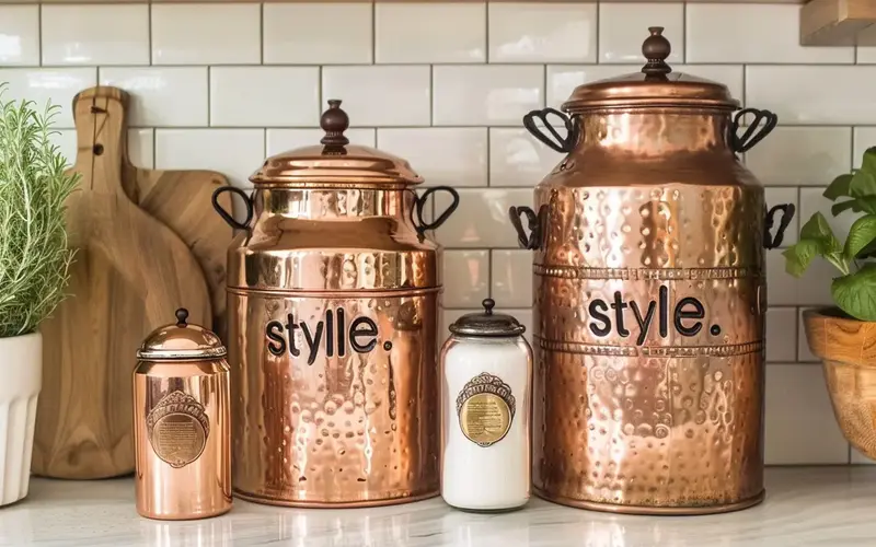 Statement Canisters: Elevate Everyday Storage: