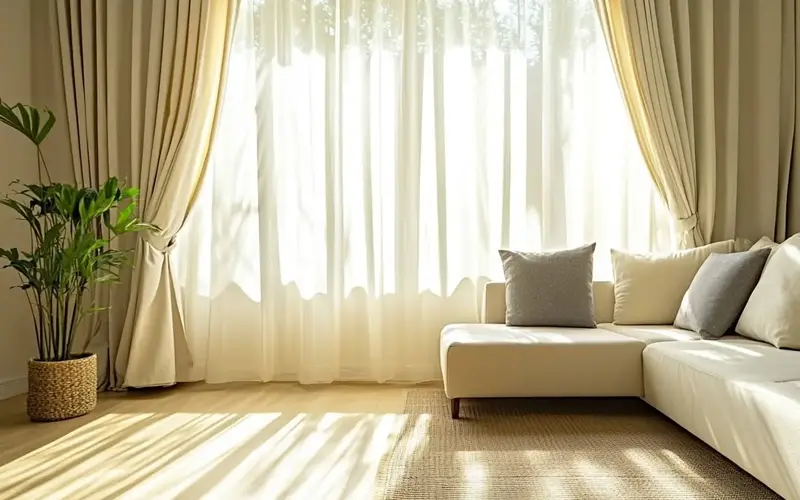 Curtains: 