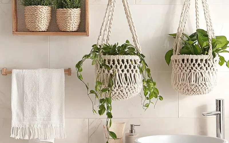 Hanging Baskets: 