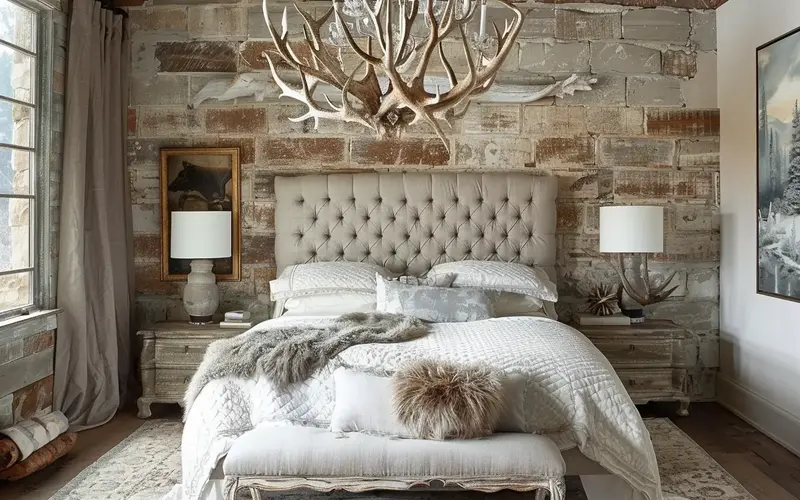 Statement Antler Chandelier: