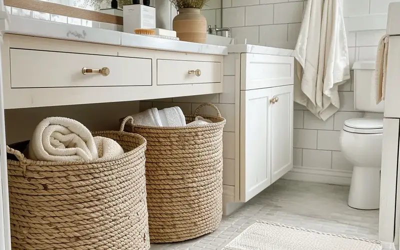 Woven Baskets for Stylish Storage: 