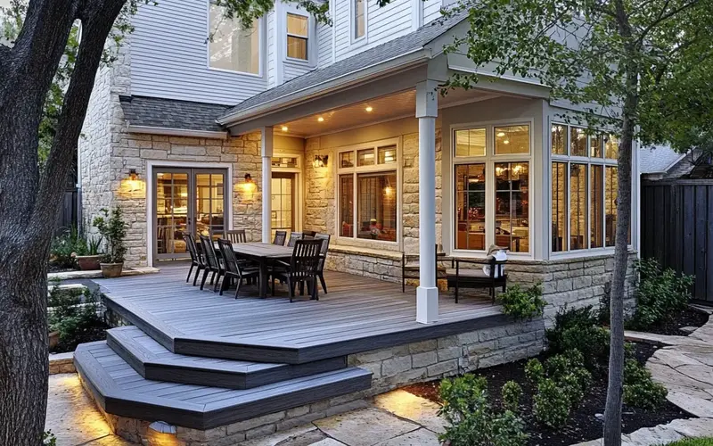 Add a Deck or Patio: