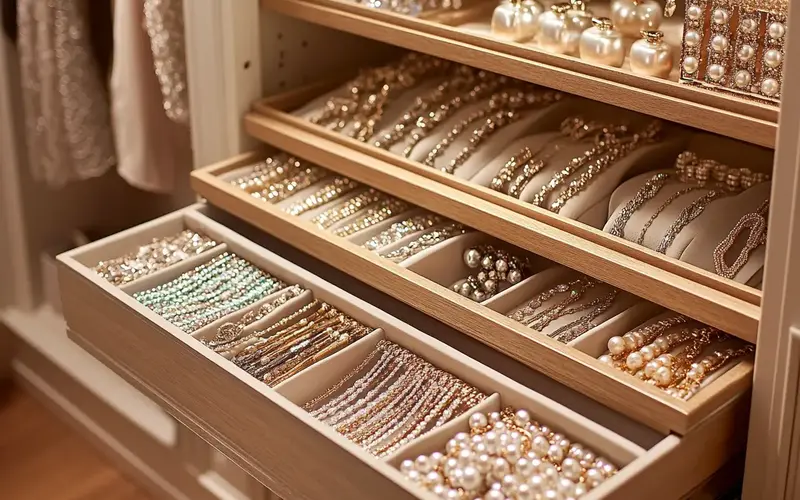 Add a Jewelry Organizer: