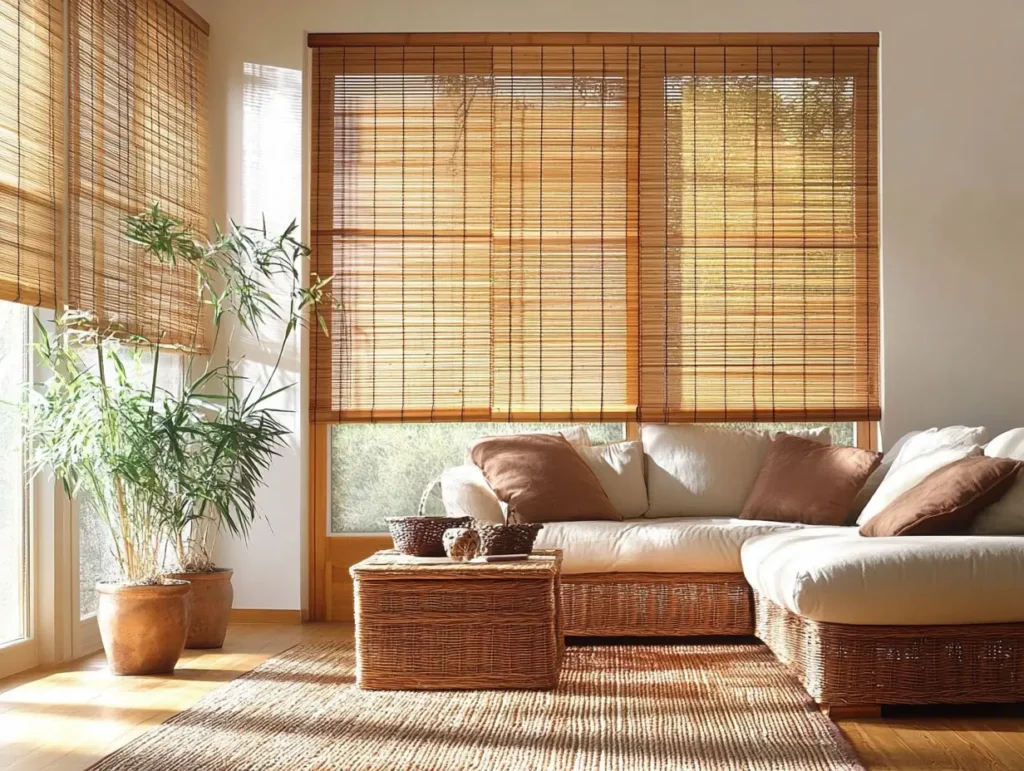 Bamboo Blinds: