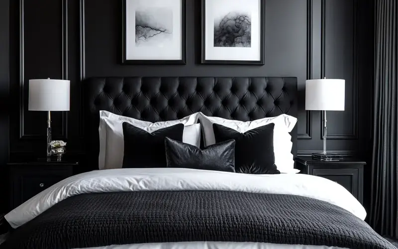 Head of the Class: Black Headboard: