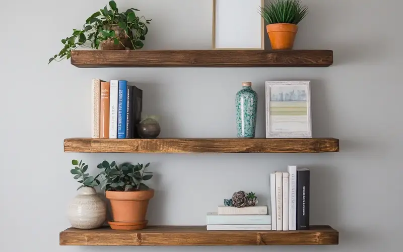 Floating Shelves: