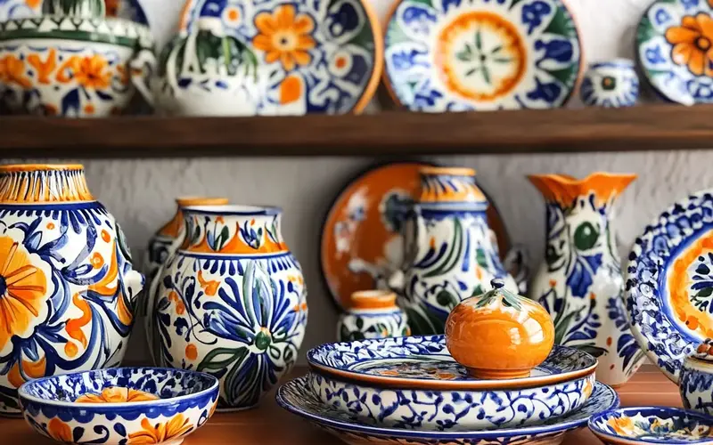 Hand-Painted Ceramics: