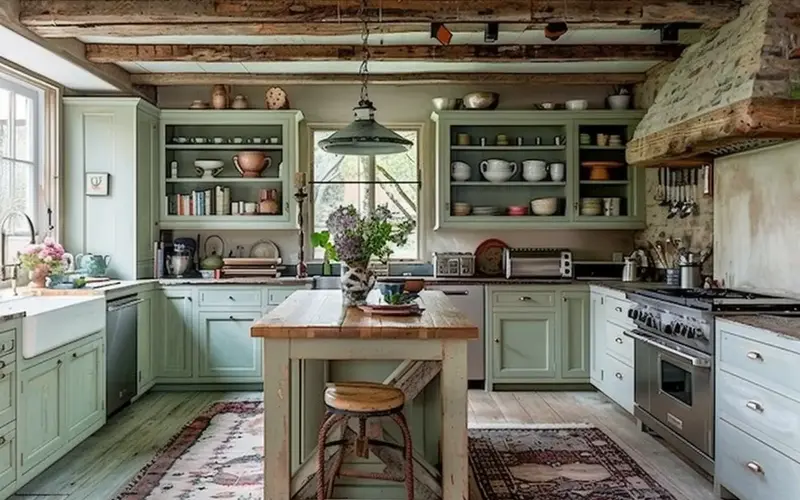 Painted Cabinets, Fresh Palette: