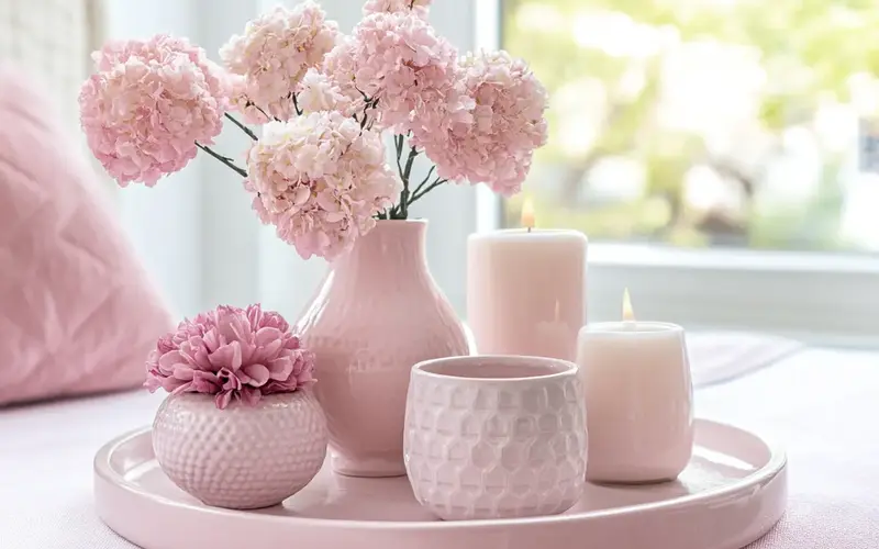 Pink Decorative Accessories: