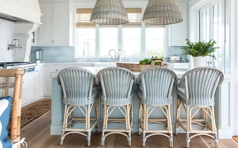 Seating with Coastal Flair: