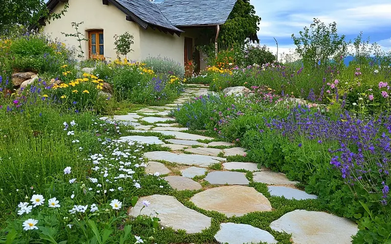 Stone Pathway (Irish-Inspired Outdoors): 