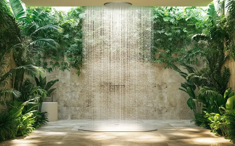 Waterfall Showerhead: