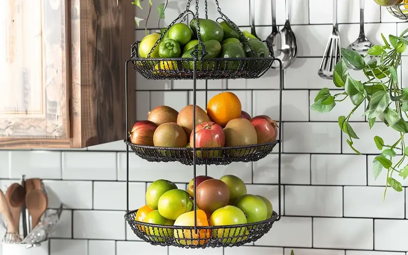 Hanging Fruit Baskets: