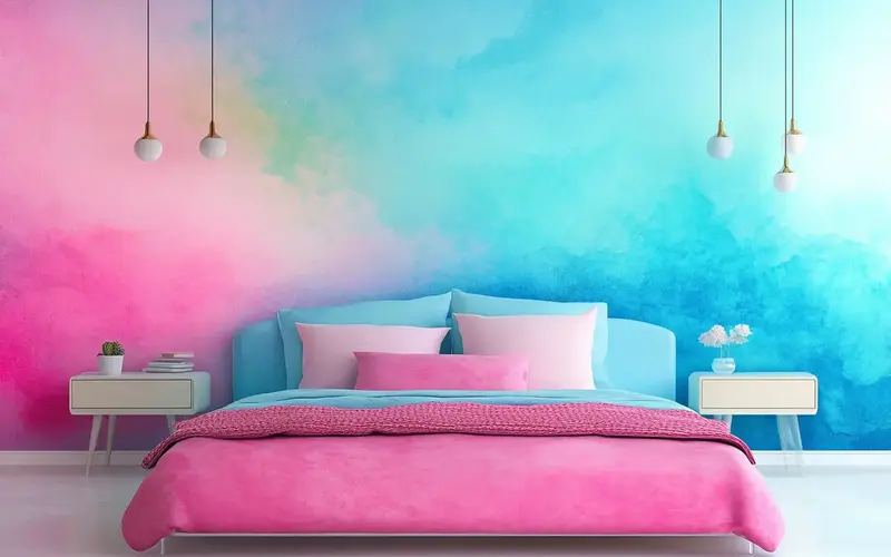 Ombre Wall Effect: