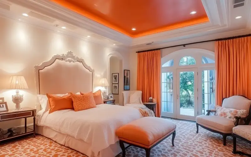 Orange Ceiling: