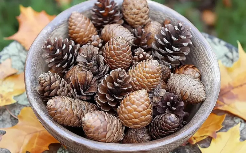 Pinecones and Acorns: