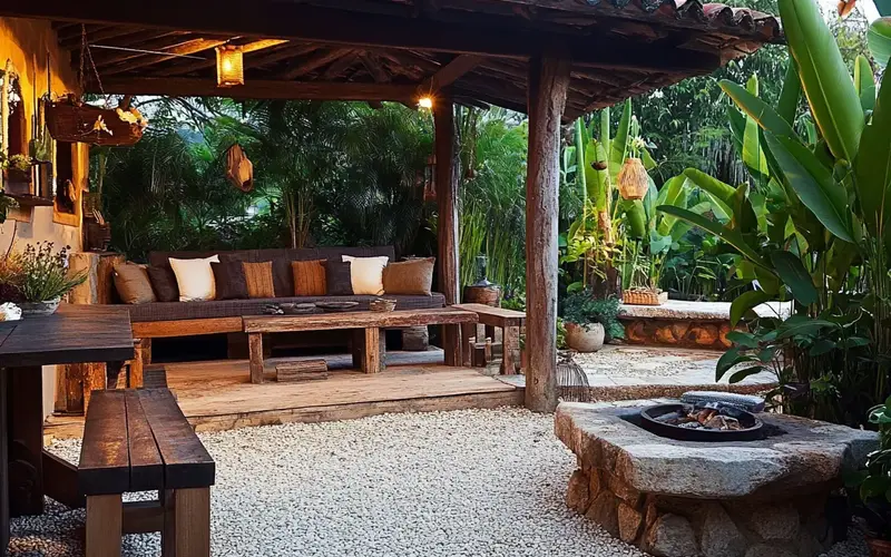 Rustic Outdoor Retreat (Brazilian-Inspired Outdoor):