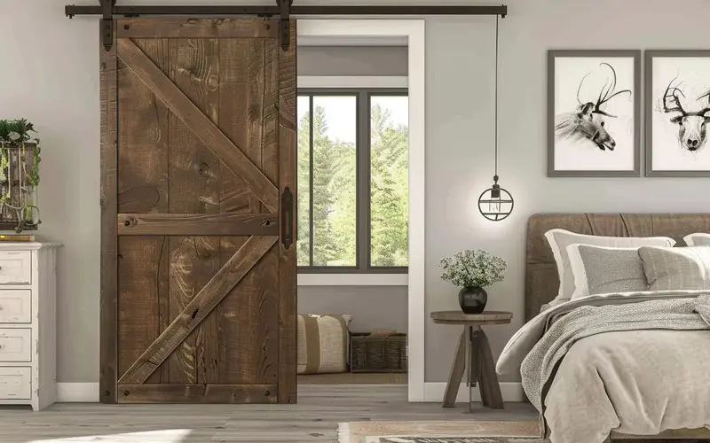 Sliding Barn Door: