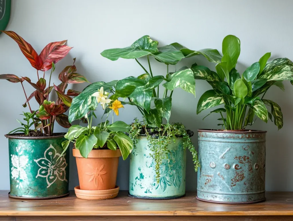 Upcycled Planters: