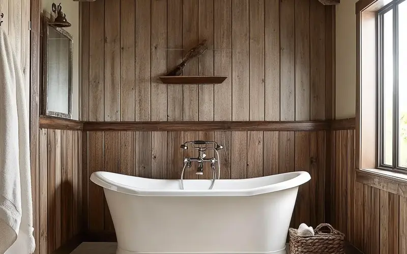 Wood Paneling: