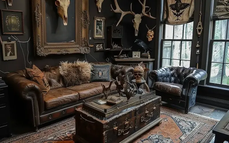 Animal Skulls or Taxidermy: