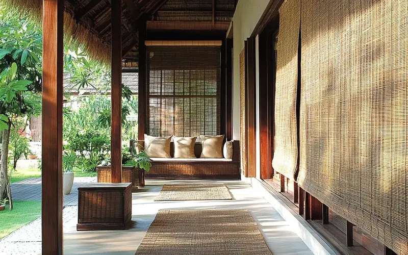 Bamboo Blinds or Screens: