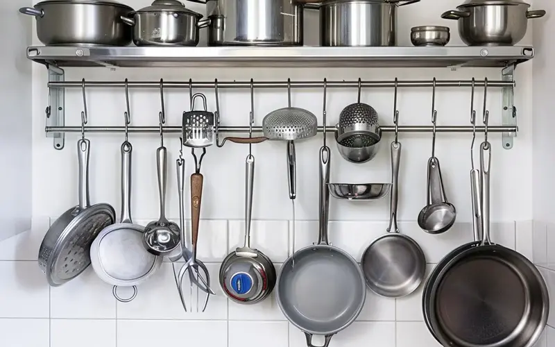 Ceiling Pot Racks: