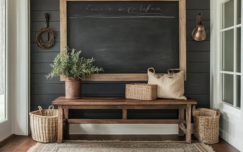 Chalkboard Wall: