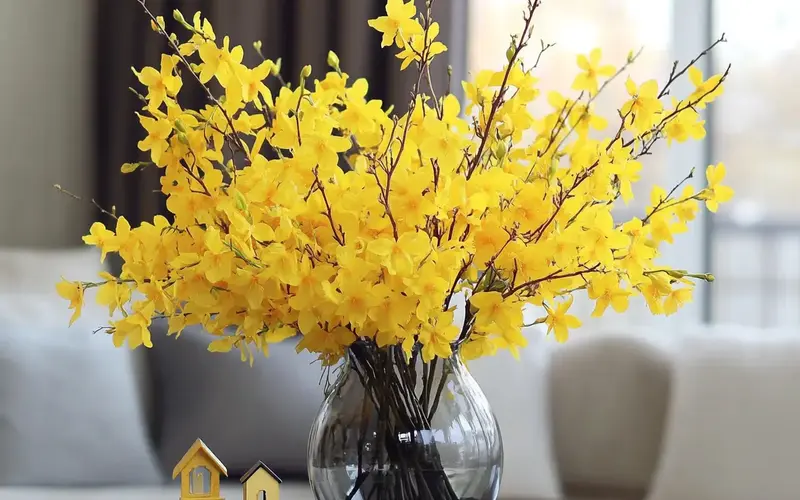 Forsythia Flair: