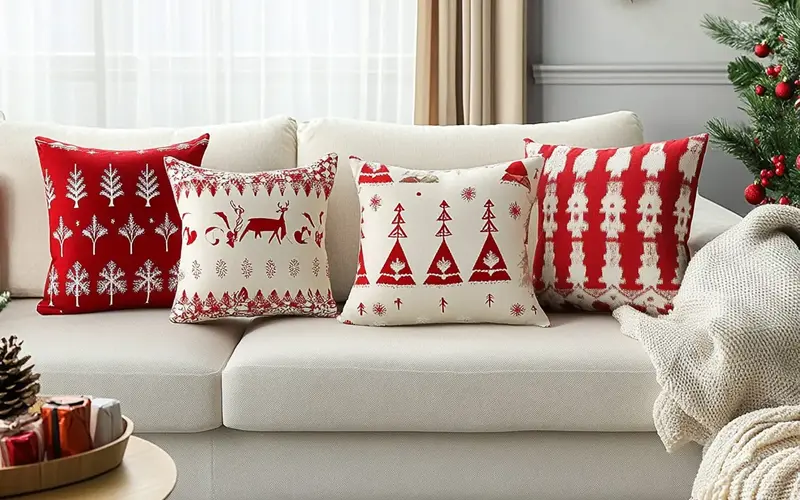 Geometric Holiday Patterns: