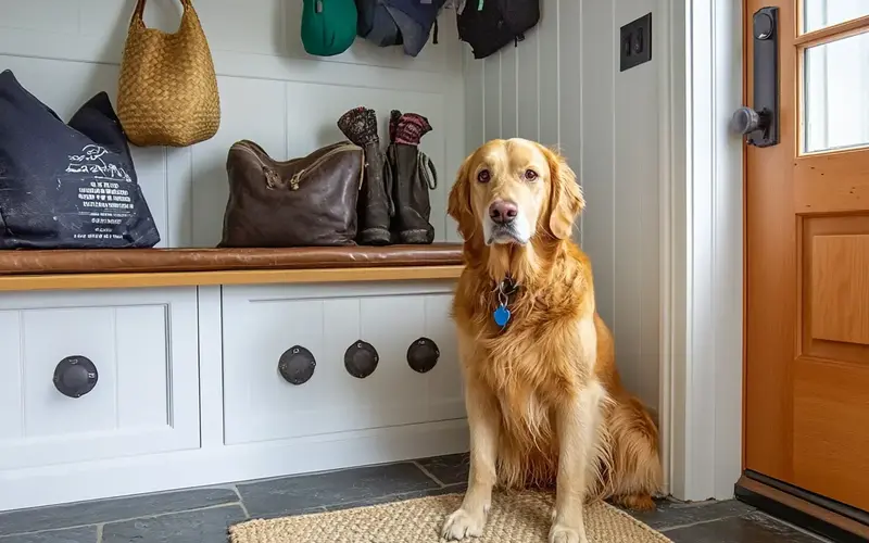 Mudroom or Entryway Solutions: